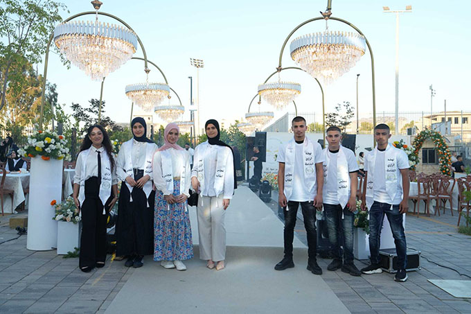 حفل تخريج الفوج الثالث من نهضة الرازب الشاملة في جلجولية 